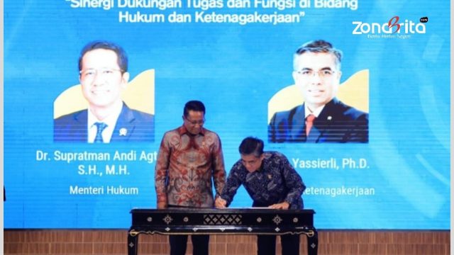 Kemnaker dan Kemenkum
