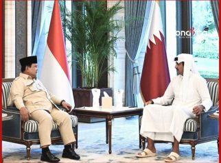 Prabowo Bertemu Emir Qatar