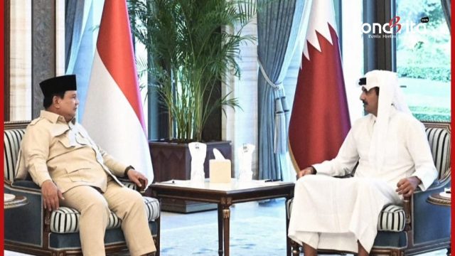Prabowo Bertemu Emir Qatar