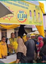 Pasar murah golkar